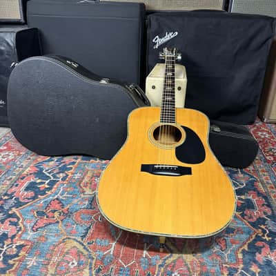 Morris D41 Style X-Braced Dreadnought Model W50 Jacaranda MIJ - 1970's image 10