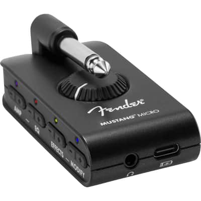Fender Mustang Micro Guitar Amplifier, Black image 15