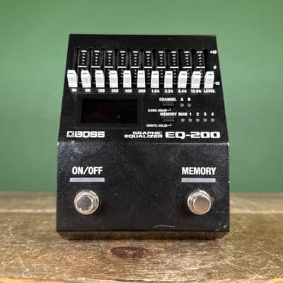 Boss EQ-200 Equalizer 2019 - Present - Black image 2