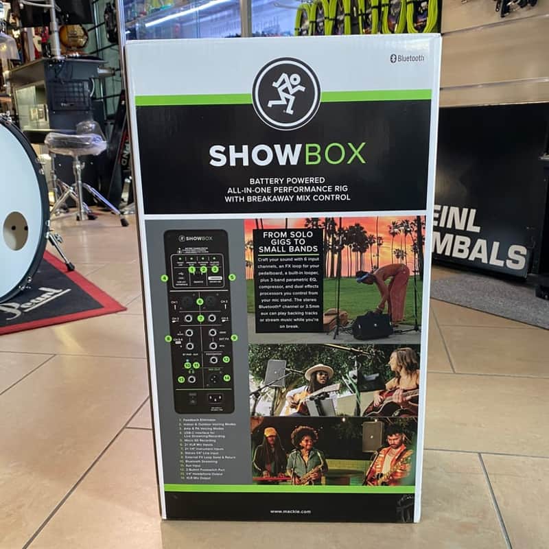 Mackie Showbox Portable PA System 2023 - Present - Black image 1