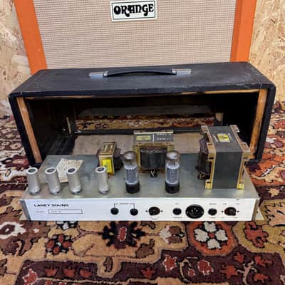 Vintage 1969 Laney Sound Pre Supergroup PA 60w Valve Amplifier Head *1960s* image 15