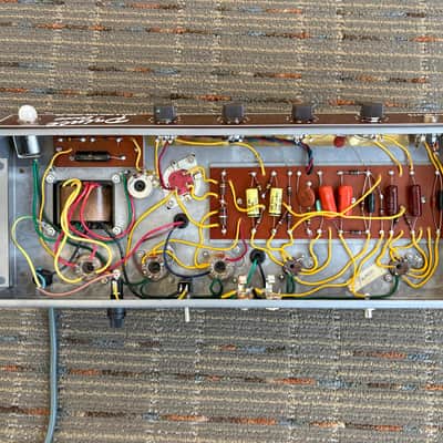 6G2 Brownface Princeton amp combo clone. (Similar to tweed Harvard and Vibrolux) imagen 2