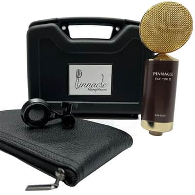 Pinnacle Microphones Fat Top II Ribbon Microphone (Brown) image 2