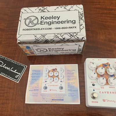 Keeley Caverns Reverb / Delay V2 - White image 1
