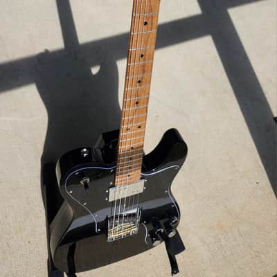 Custom Built T-style '72 Custom Tele Custom Early 2020s - Black image 6