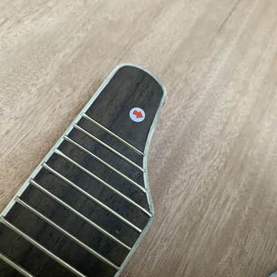 All Solid Mahogany 8 String Mandolin, Rosewood Fingerboard Neck image 9