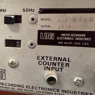 UREI Model 525 Electronic Crossover (USED) image 5