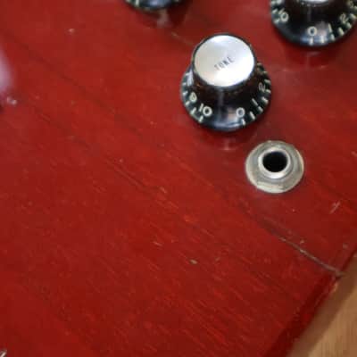 1991 Greco Japan SS-600S SG Special w/Vibrola (Cherry Red) image 6