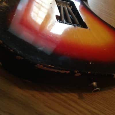 El Maya Stratocaster 70s 3 Tone Sunburst (with video) image 6