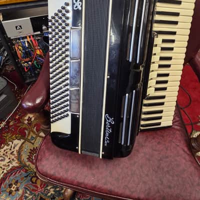 Bertini Piano Accordion 41/120 The RIVA No. 660 W Original Case And Straps image 4