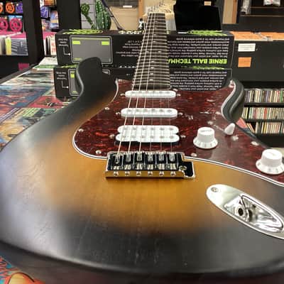 Cort G110 Double Cutaway HSS with Jatoba Fretboard and Tremolo 2021 - 2-Tone Sunburst image 6