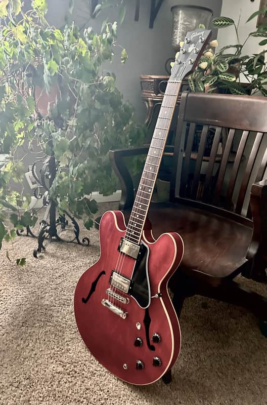 Gibson ES-335 2013 - Red Satin image 1