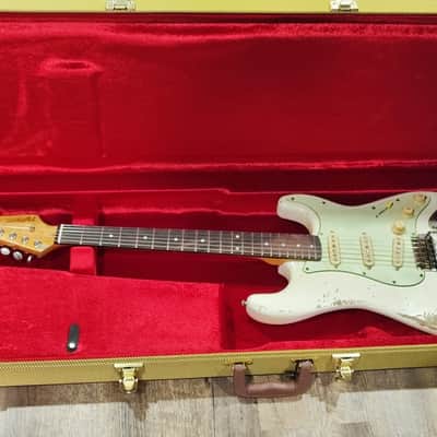 MyDream Partcaster Custom Built - Heavy Relic Aged White Hepcat Serie L image 2