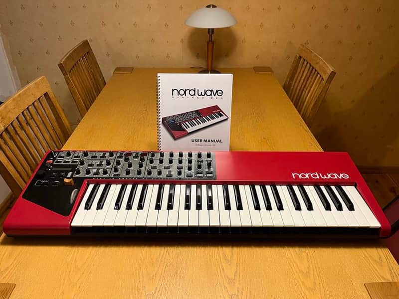 Nord Wave 49-Key 18-Voice Polyphonic Synthesizer 2007 - 2013 - Red image 1