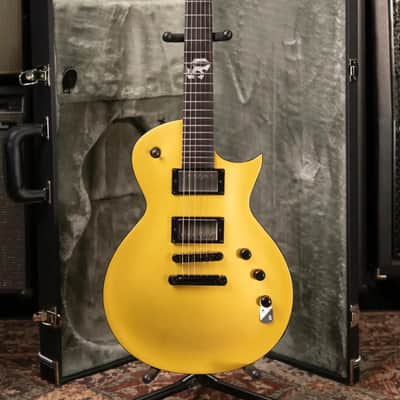 ESP LTD EC-2025 50th Anniversary Electric Guitar - Metallic Gold with Hardshell Case - Demo image 15