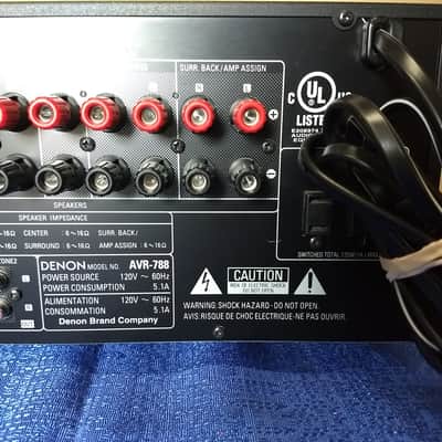 Denon AV Surround Receiver AVR-788 image 9