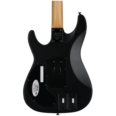 Schecter Demon-6 FR-S Electric Guitar, Aged Black Satin image 5