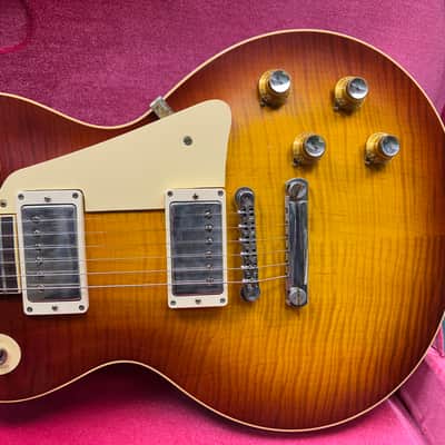 Gibson Custom Les Paul 60th Anniversary Limited Edition V2 2020 - Tomato Soup Burst #001546 image 7