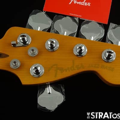 Fender American Ultra II Jazz BASS V 5 String NECK w/ TUNERS USA Modern D Ebony image 1