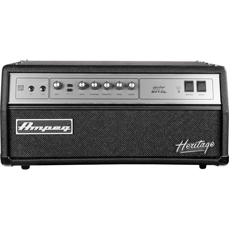 Ampeg SVT-CL Heritage Series 300-Watt Tube Bass Amp Head image 1