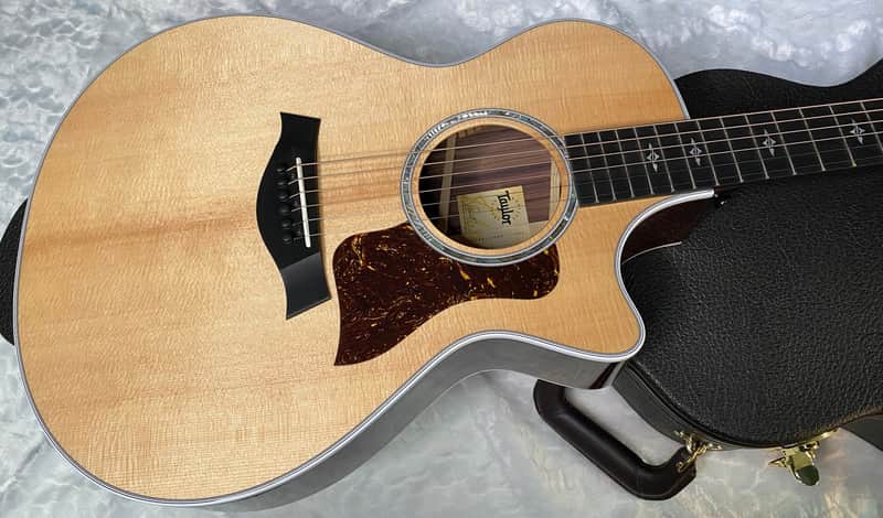 NEW! Taylor 412ce V-Class Acoustic-Electric Guitar - Natural - Authorized Dealer - 4.7 lbs - G06218 image 1