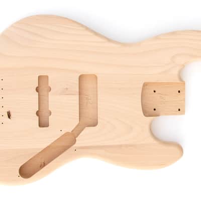 Fretless 5 String J Style Electric Bass Kit image 2