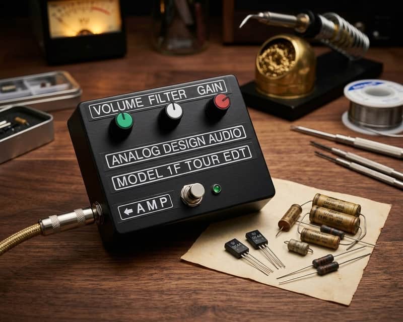 Analog Design Audio Gilmour in a box Model 1F Hi-End Multibuffered Muff image 1