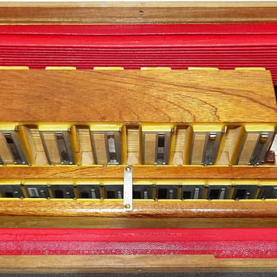 Hohner Morino Club N Button Accordion, Diatonic Double Cassotto Harmonika made in Germany, Straps, Case, Squeezebox Garmon, Amazing Rich and Deep sound! 2097 image 15