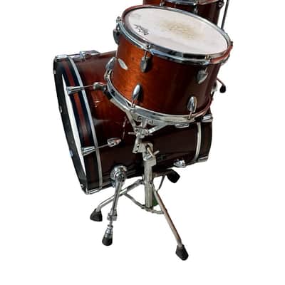 C&C Drums  Maple 3pc Kit in Walnut w/ SKB Hardshell Cases image 2