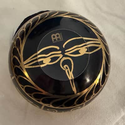 Meinl SB-OR-400 Sonic Energy Ornamental Singing Bowl with Mallet 2010s - Black image 5