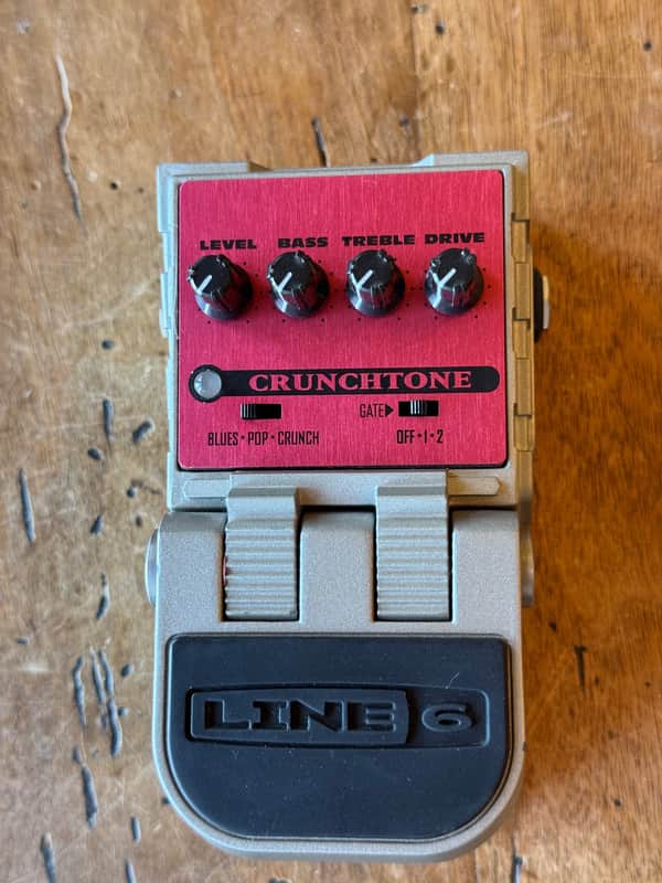 Line 6 ToneCore Crunchtone Overdrive 2006 - 2010 - Red image 1