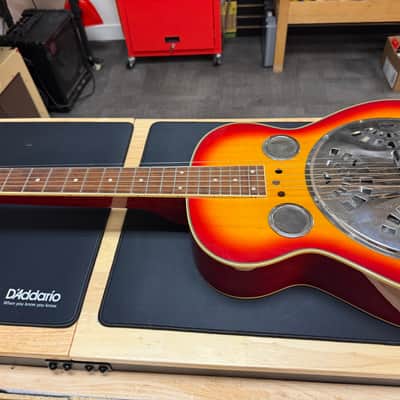 1999 Regal Square Neck Guitar with Case image 1