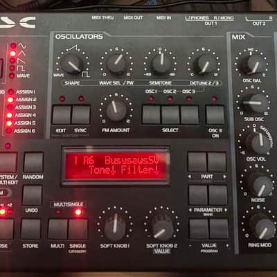 Access Virus C Desktop Digital Synthesizer 2002 - Black