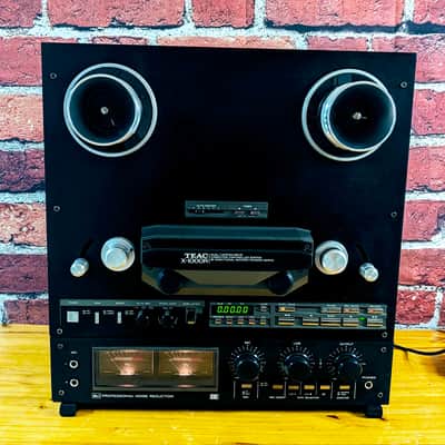 TEAC X-1000R reel to reel - [EXCELLENT!] - REFURBISHED ($310!) - nabs - takeup reel - EXTRAS! image 3