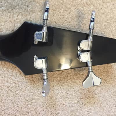 Alembic Spoiler 1983 Black Cliff Burton Metallica 32” Medium Scale Koa Body Maple Neck image 17