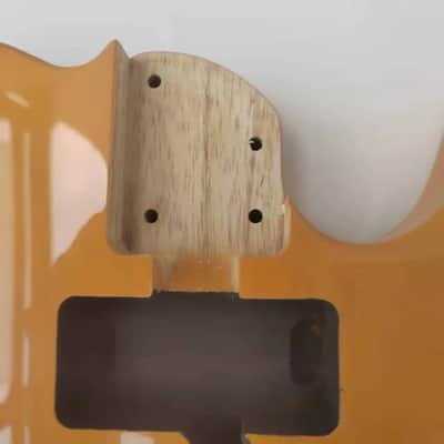 Yellow Ash Telecaster Tele Style Guitar Body image 3