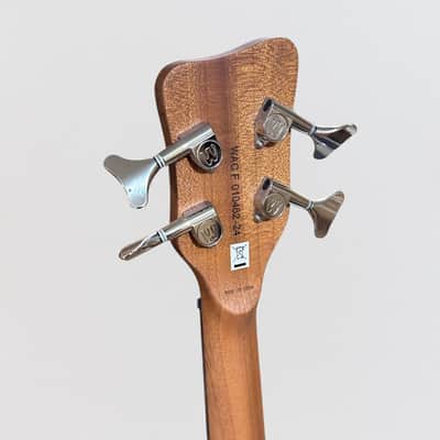 Warwick RockBass Alien Standard 4 String Acoustic Electric Bass Guitar - Natural image 11