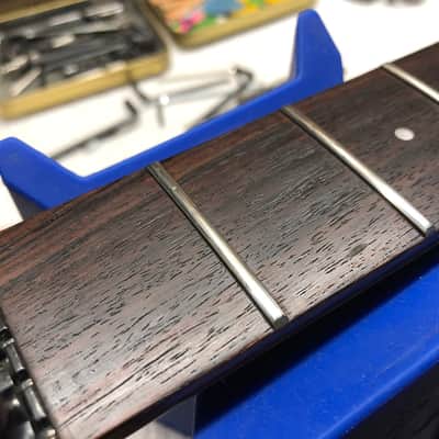 1991 MIJ Fernandes FR-65, Tilt Back Headstock, Contoured Heel, Vintage Gig Bag image 17