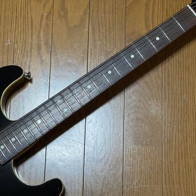 RARE! 2019 Fender MIJ Modern Stratocaster HH - BLACK Matching Headstock image 5