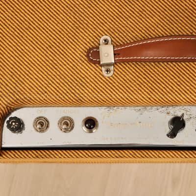 1954 Fender Super Tweed Wide Panel Vintage Tube Amp 2x10 w/ Jensen P10R, 5D4 image 5
