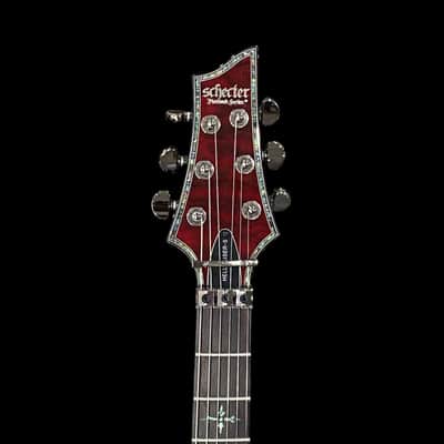 Schecter Hellraiser C-1 FR-S - Black Cherry image 4