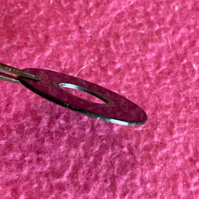 vintage Gibson 1970's 1974 1972 switch ring poker chip for Les Paul Custom paf switchcraft  usa 1968 1969 1971 1973 image 8