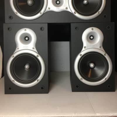 Pair DCM DCM16S Bookshelf & One Center Speaker 55Hz-20kHz 8ohm 100w-200w peak Black image 4