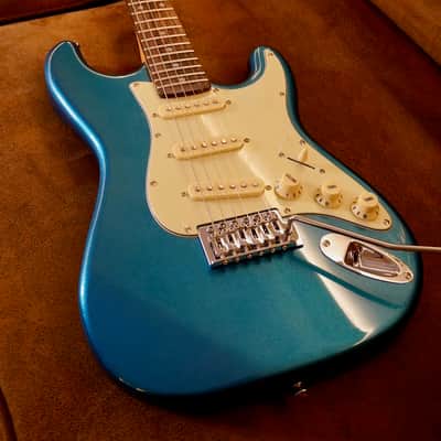 SX Guitars SST 62 3/4 Size ( Child Guitar / Traveler) Lake Placid Blue image 3