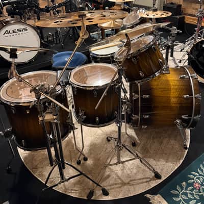 6pc Ludwig Legacy Exotic Maple - Black Limba image 2