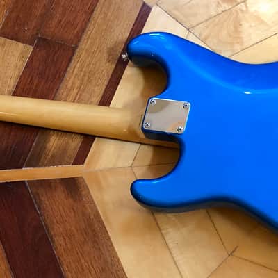 100% original 2004/05 Fender Stratocaster XII ST-12 12 String Electric Guitar Rosewood Blue image 15