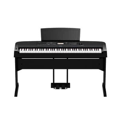 Yamaha DGX-670 - Black Yamaha DGX670B 88-Key Portable Digital Grand Piano with L300 Stand & LP1 3-Pedal Unit image 2