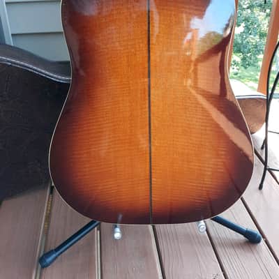 Sigma Guitar by Martin DT-4 Vintage Sunburst 1970's SunBurst image 4