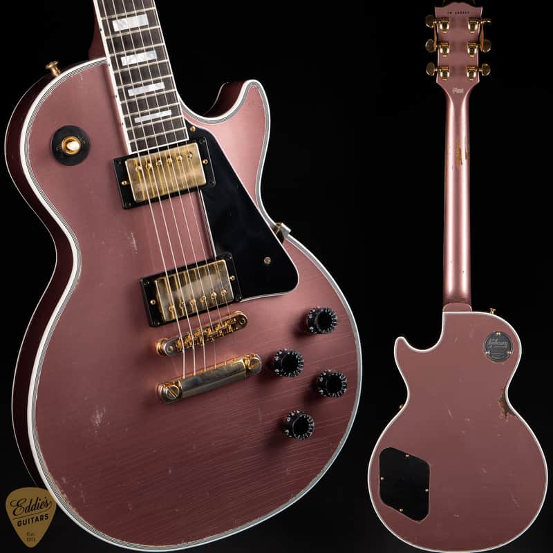 2024 - Gibson Custom Shop PSL Murphy Lab Les Paul Custom Heavy Aged Heather Mist Poly 10.6 #CS400163 image 1