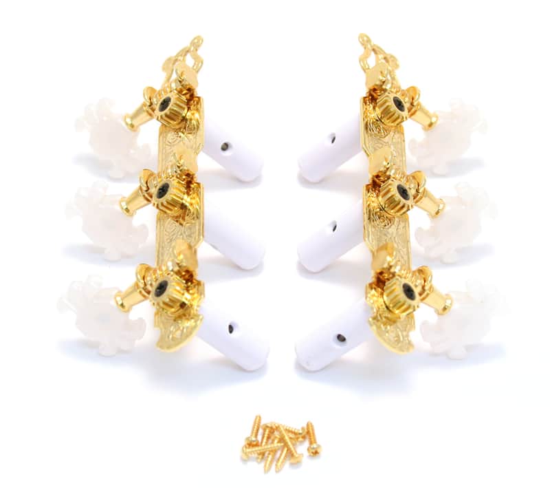 303G Grover Standard Gold 3 x 3 Classical Tuners image 1